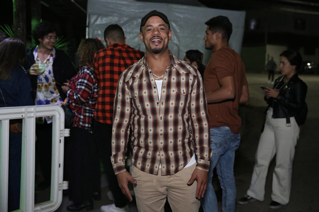 Jonathan Haagensen também curtiu a festa