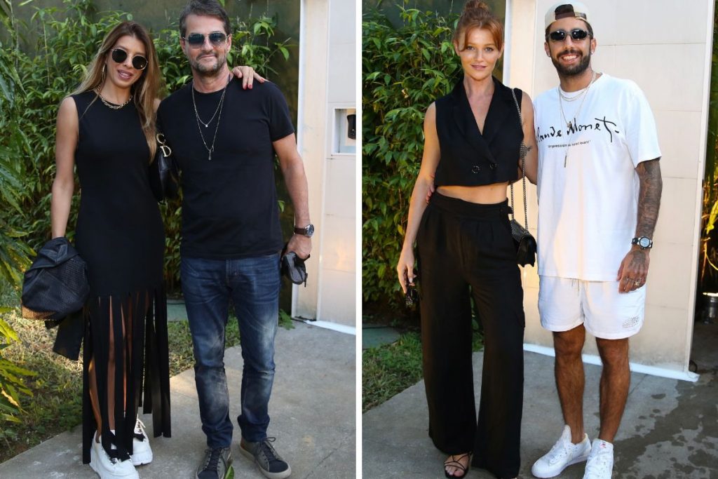 Marcelo Serrado e Roberta Fernandes; Cintia Dicker e Pedro Scooby