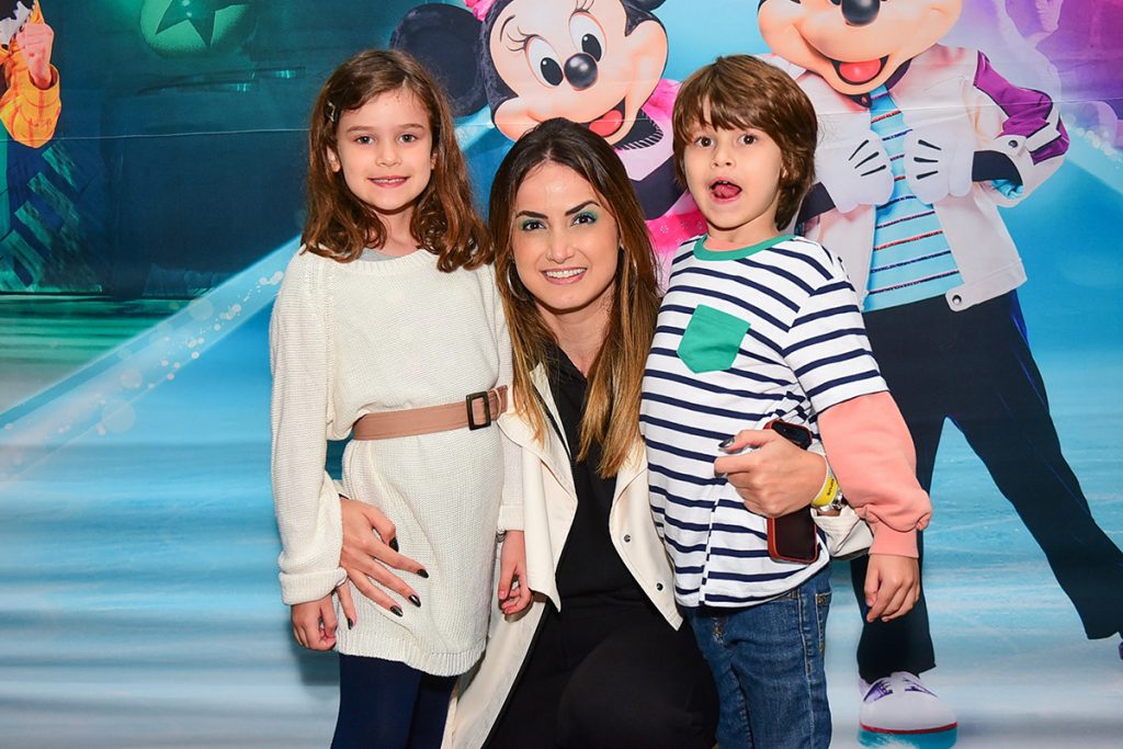 Mari Palma também curtiu o espetáculo