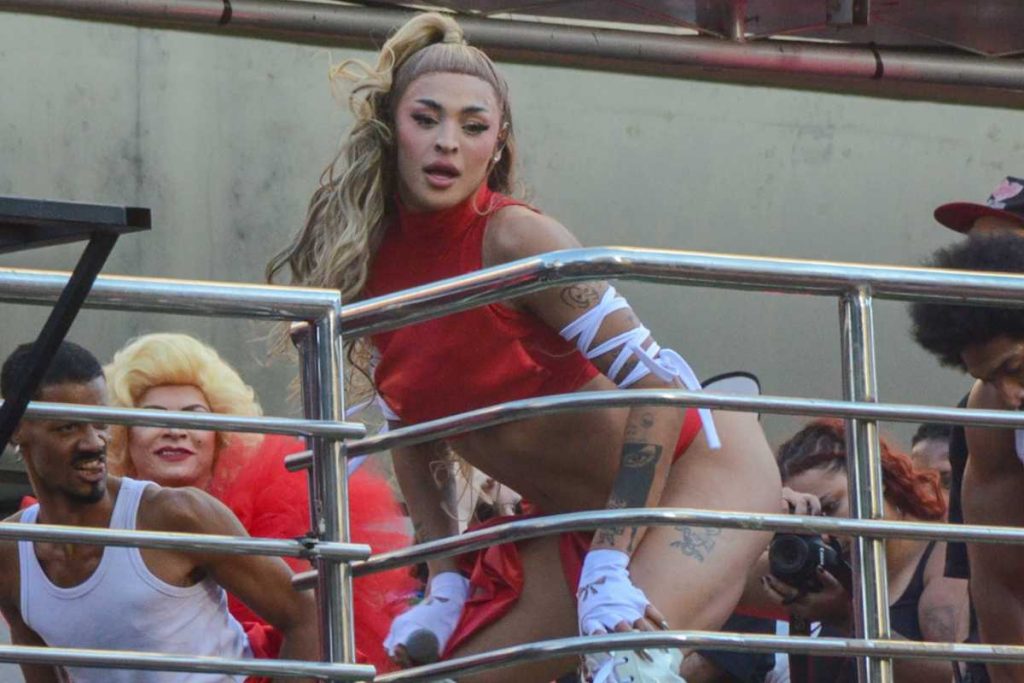 Pabllo Vittar na 27ª Parada LGBT+