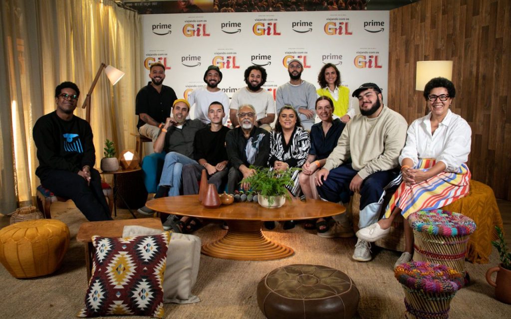 Gilberto Gil e sua grande família no show "Nós, a gente"