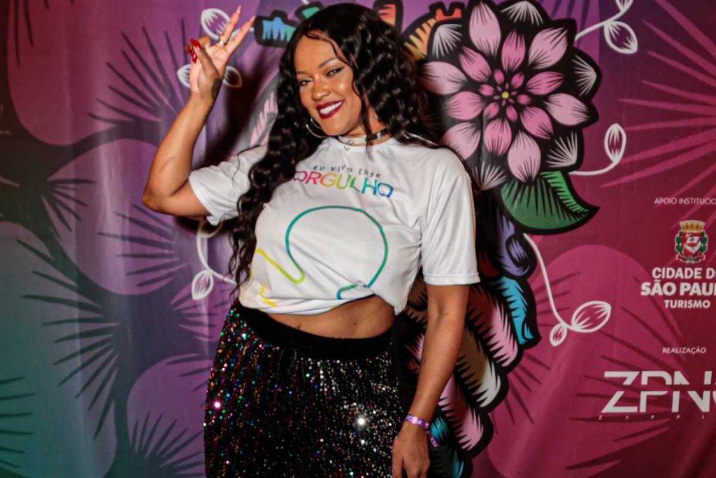 Priscila Beatrice, cover da Rihanna, na 27ª Parada LGBT+