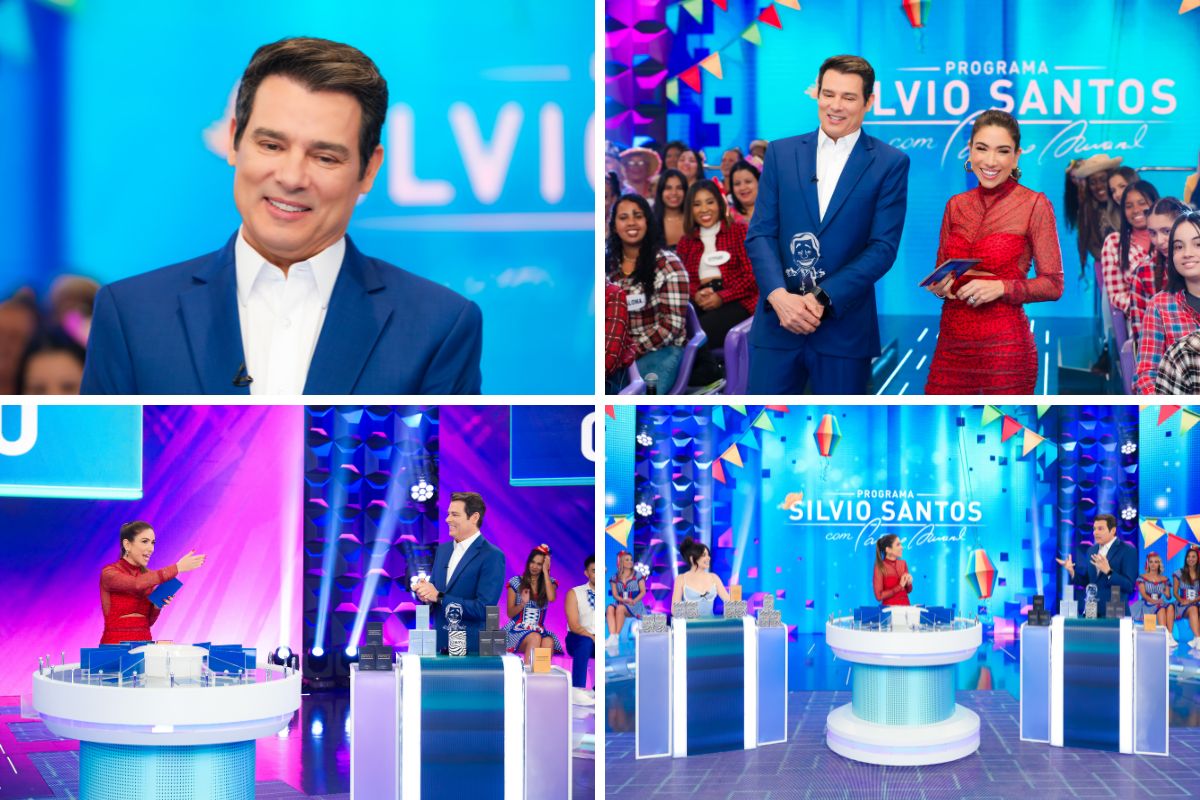 Nina volta ao “Programa Silvio Santos”, agora como convidada do