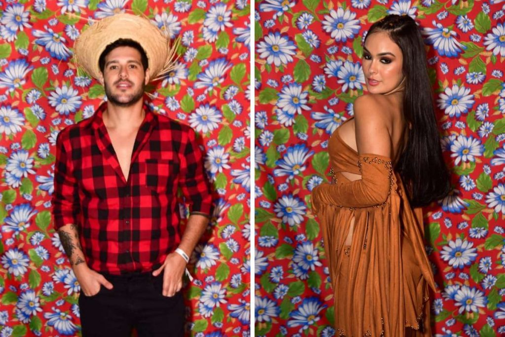 Rodrigo Mussi e Larissa no São João da Thay.