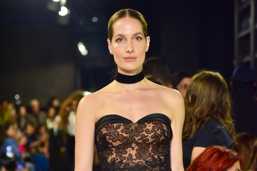 Schynaider Moura desfilou no evento