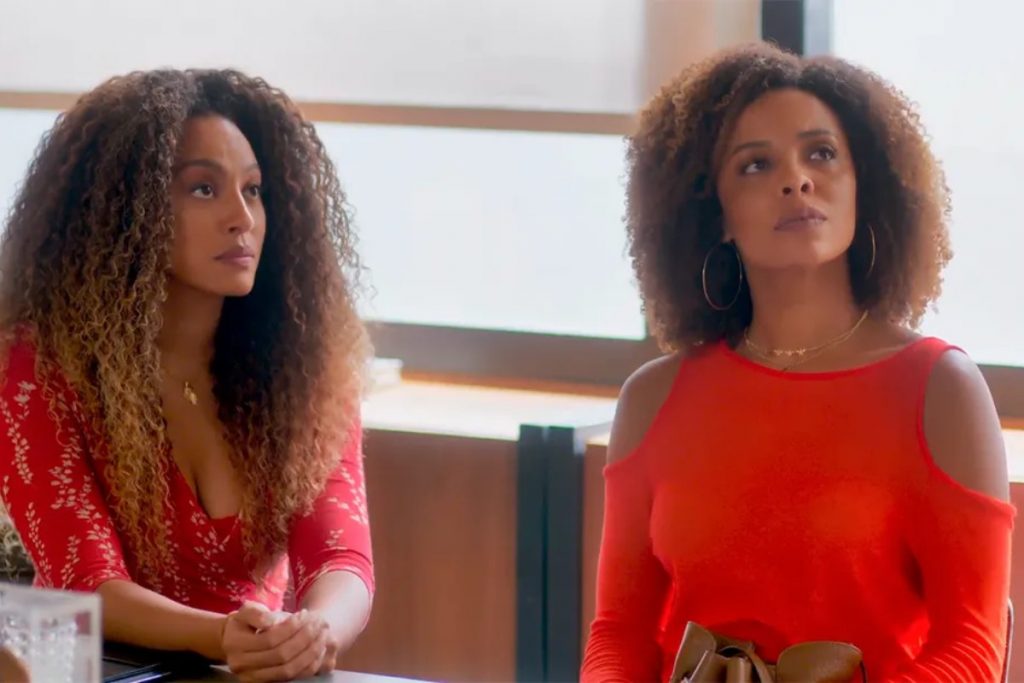 sol (sheron menezzes) e janaína (tulanih) em vi na fé