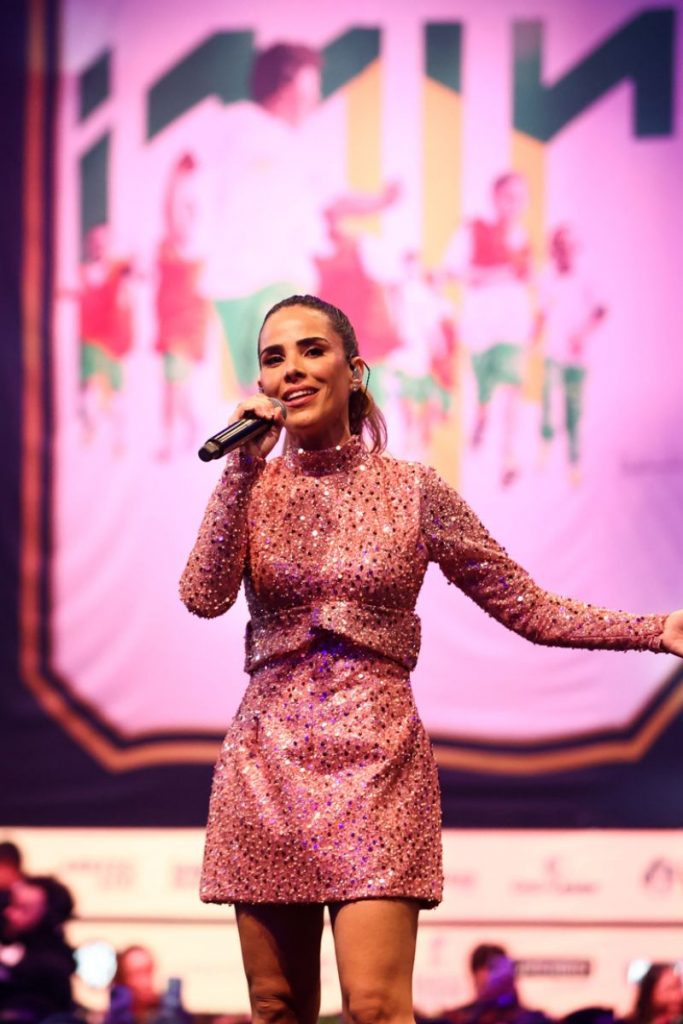 Wanessa Camargo cantou em leilão do Instituto Neymar Jr