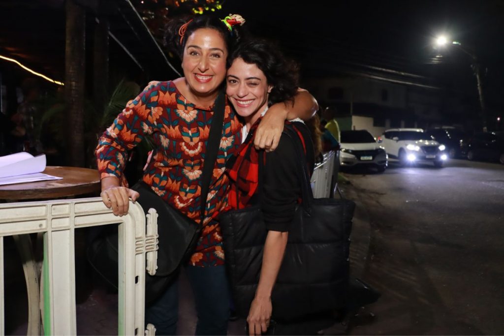 O arraial aconteceu em um restaurante carioa