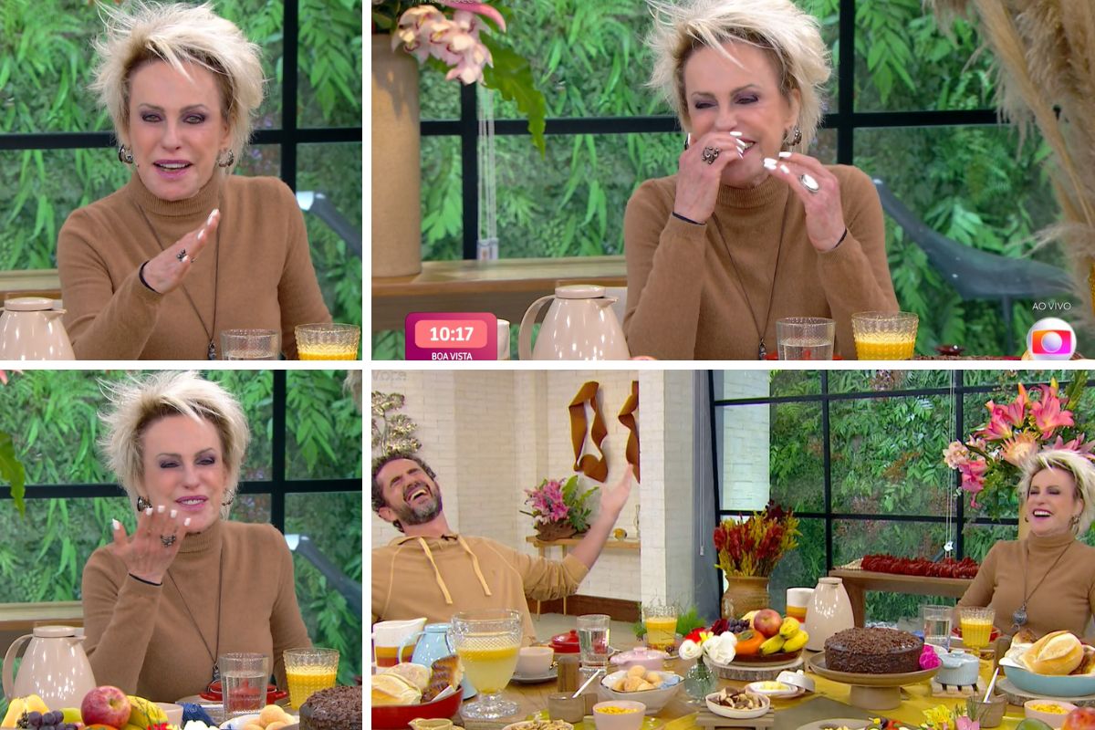 Ana Maria Braga tem crise de riso e perde o fôlego com Dia do Orgasmo