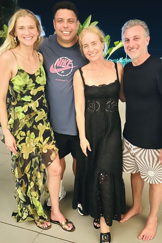 Celina Locks, Ronaldo Nazário, Angélica e Luciano Huck