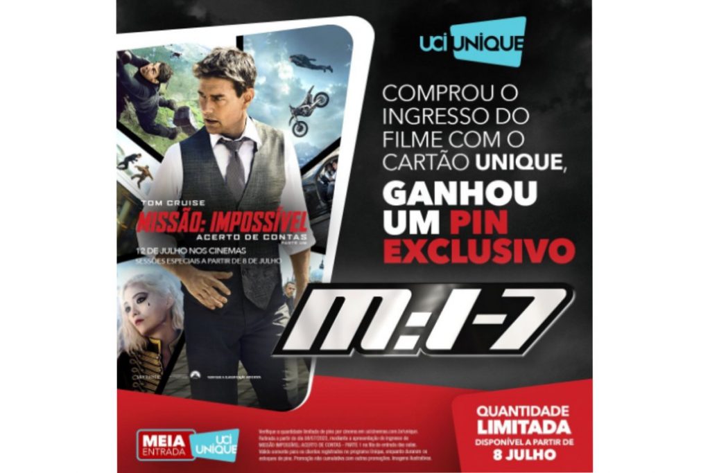 Brinde da UCI para Missão Impossível - Acerto de Contas Parte 1