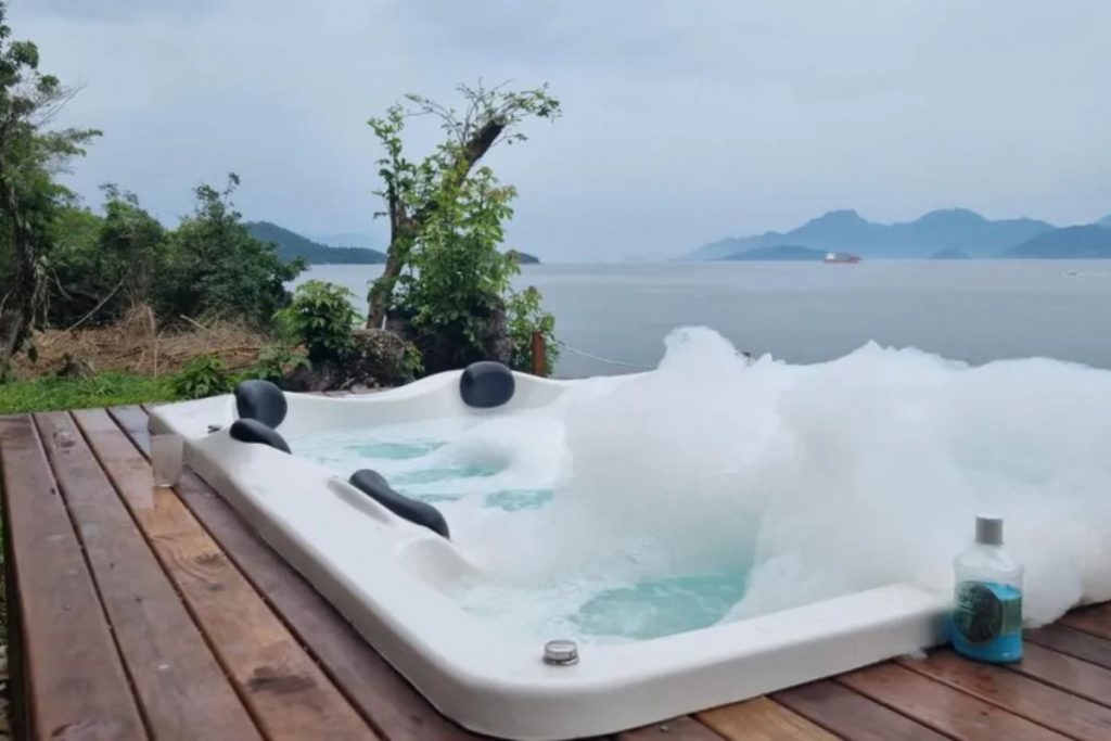 mansão de jorge fernando em uma ilha