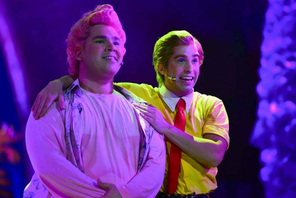 Cena de Bob Esponja e Patrick