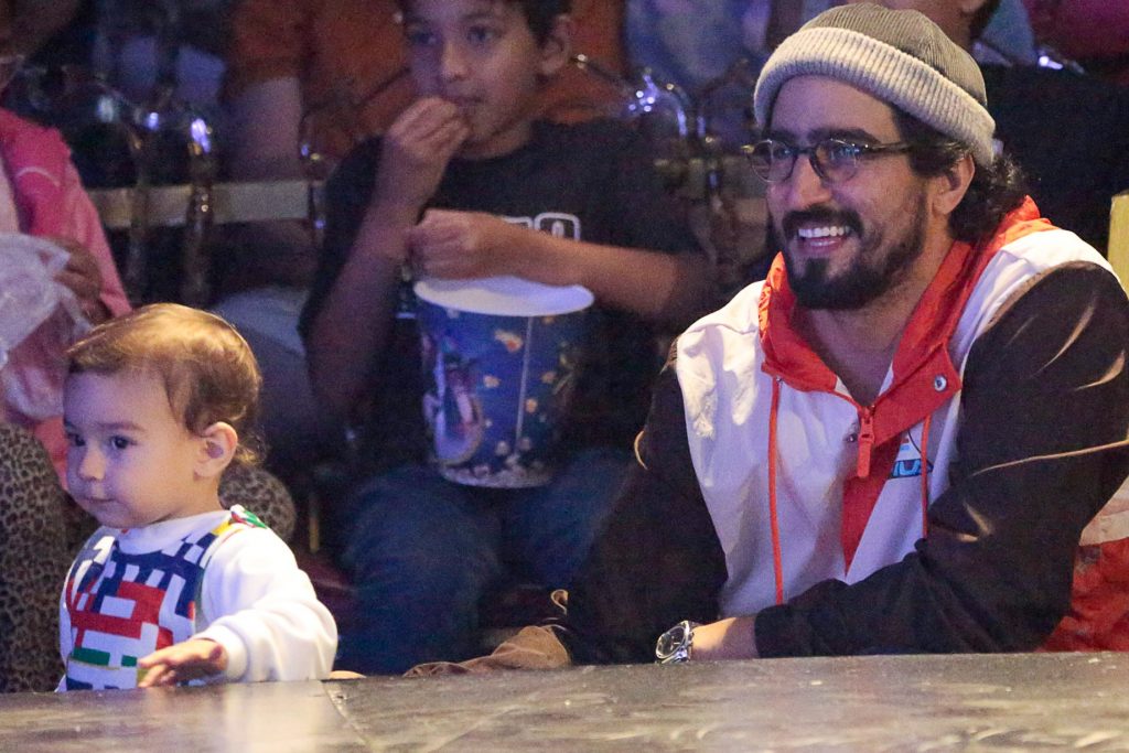 Renato Góes e o filho, Francisco