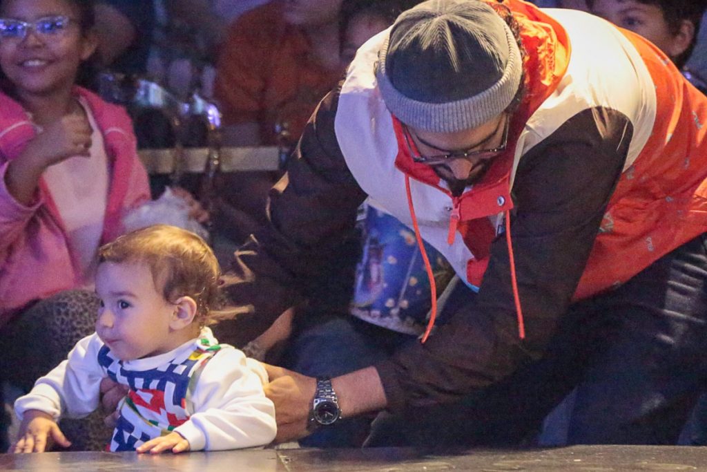 Renato Góes e o filho, Francisco