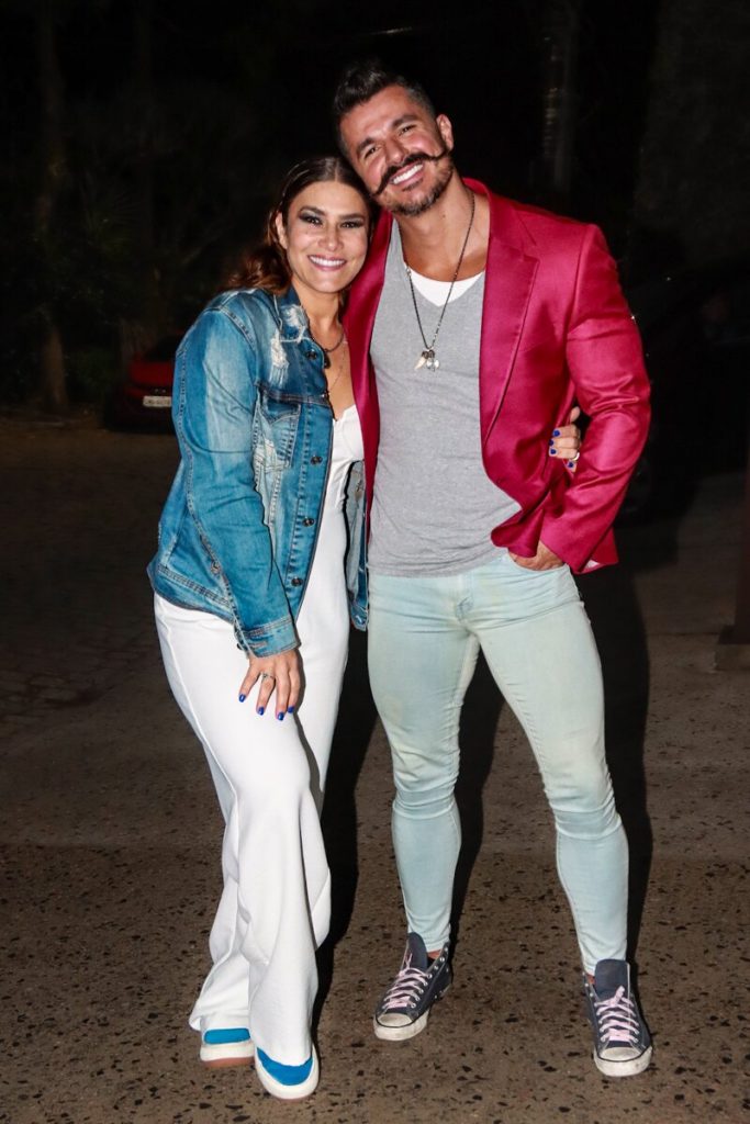 Priscila Fantin, e o marido Bruno Lopes