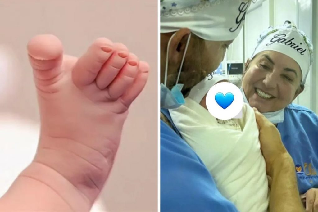 Gabriel, sobrinho de Virginia Fonseca nasceu