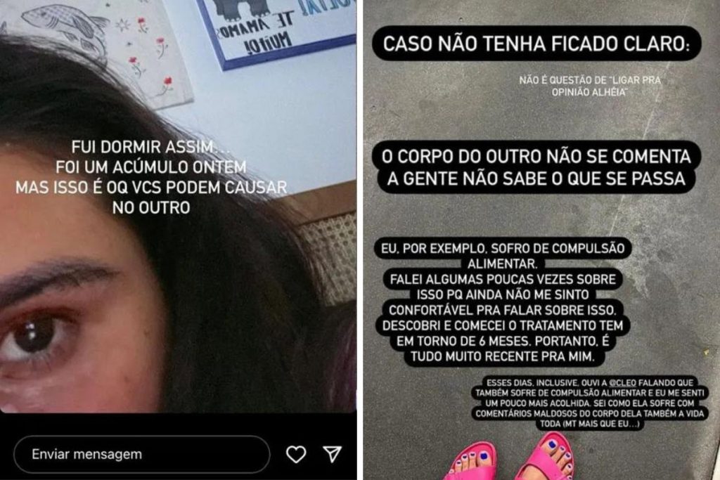 Giulia Costa desabafou nas redes sociais