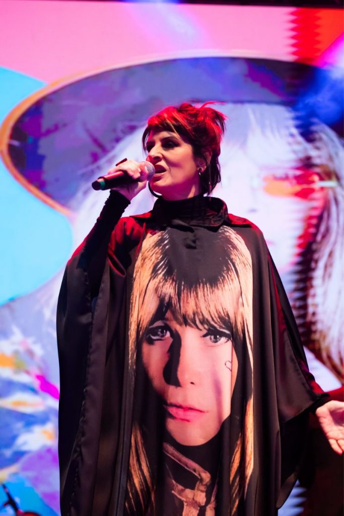 Fernanda Abreu no show “Rita Lee por Beto Lee in Concert”