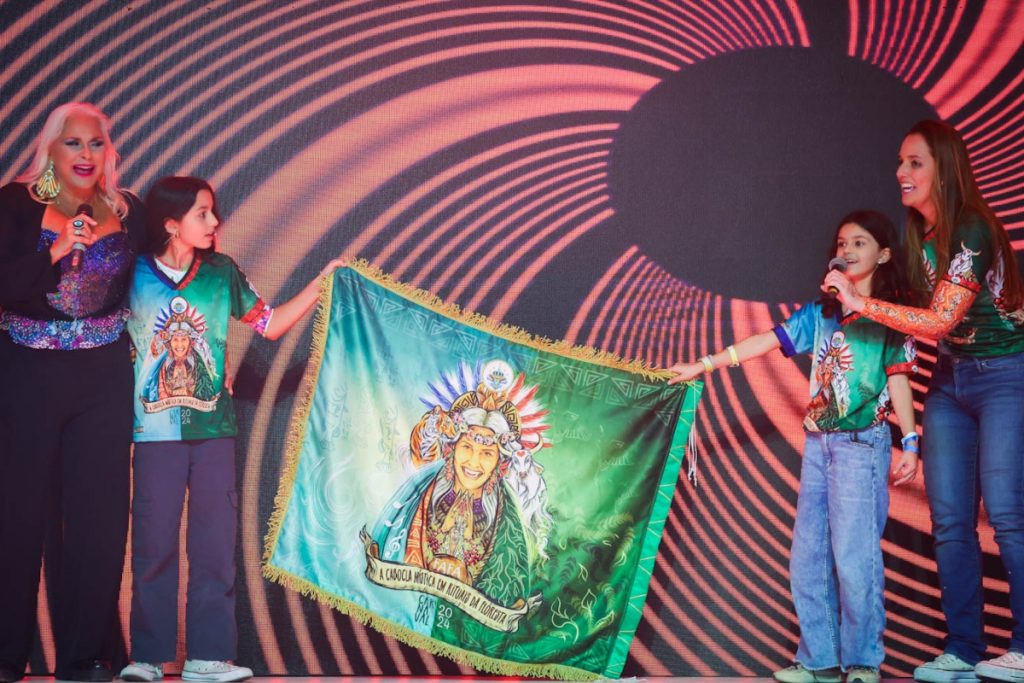 Fafá de Belém, filha e netas