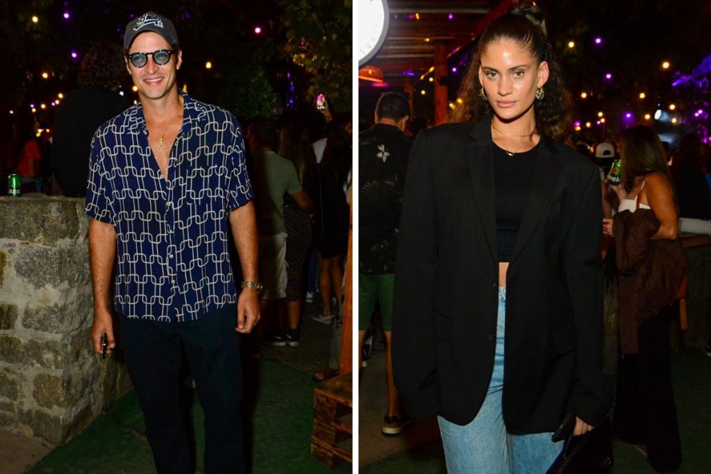 Leandro Lima e Laura Fernandez