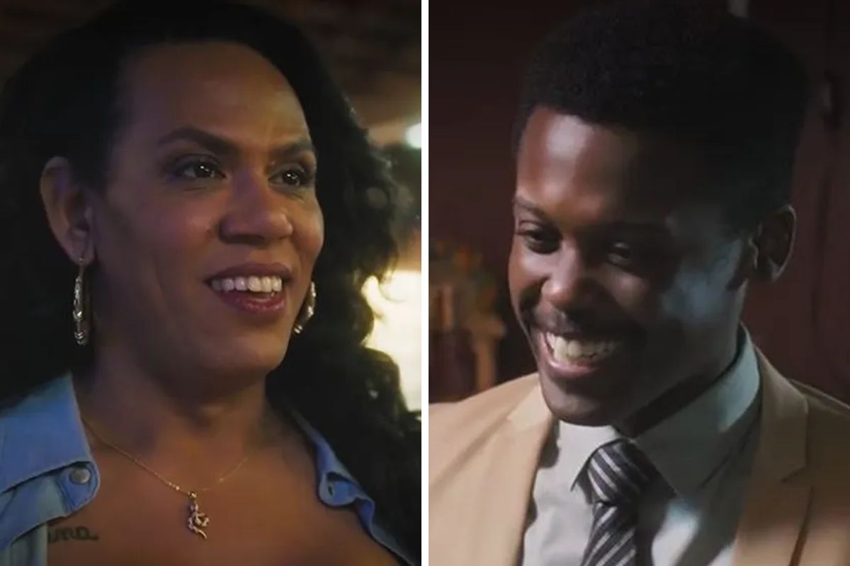 Terra e Paixão Luana e Rodrigo têm encontro picante no bar