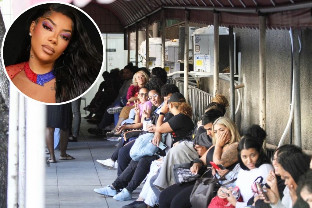 Fãs de Ludmilla no Hemorio