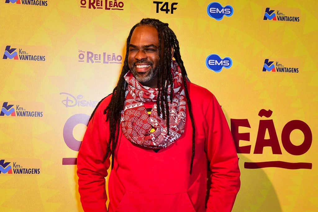 Manoel Soares esbanjou sorrisos no evento