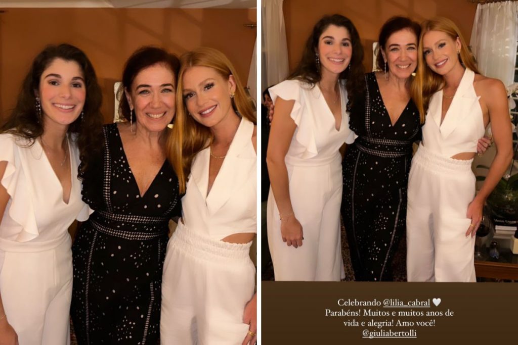 Giulia Bertolli, Lilia Cabral e Marina Ruy Barbosa