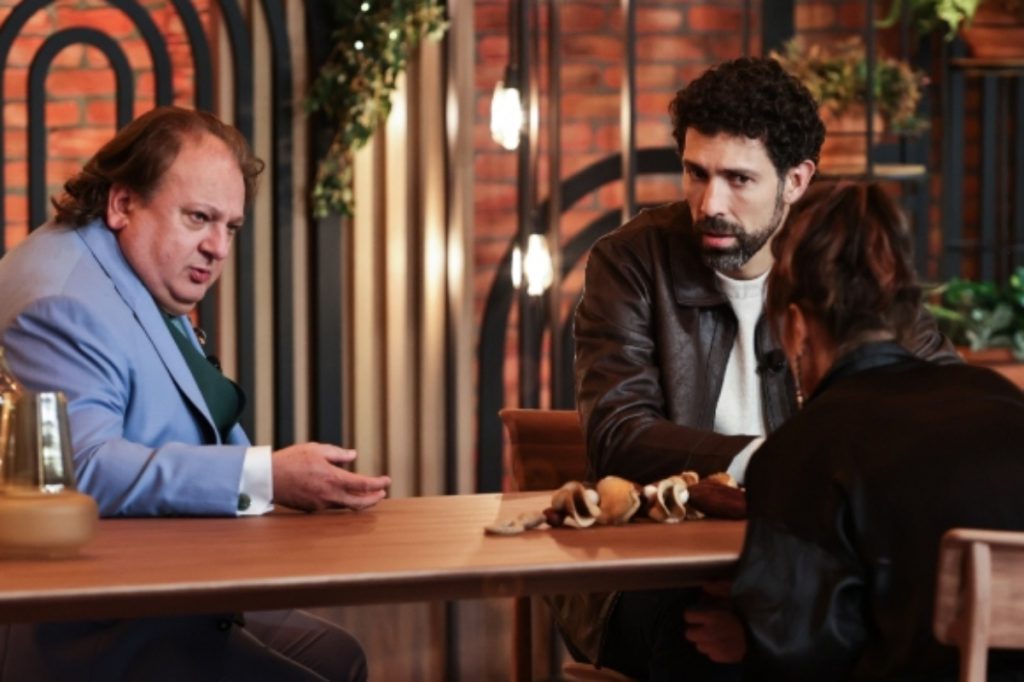 Os chefs Erick Jacquin, Rodrigo Oliveira e Helena Rizo
