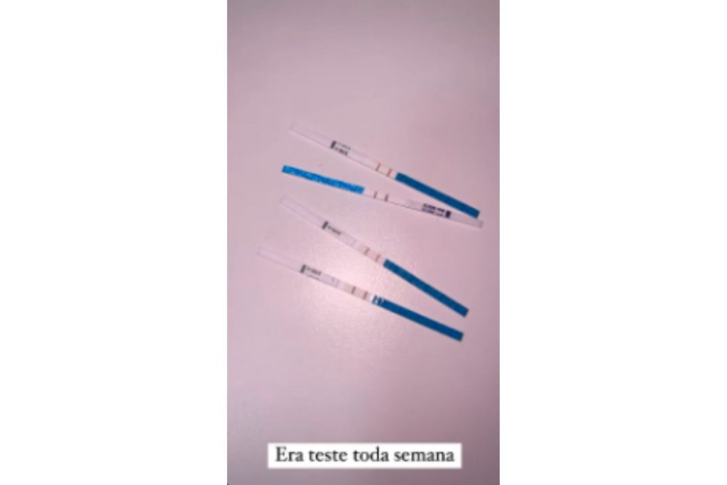 testes de gravidez de mirella santos