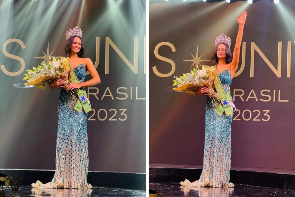 Maria Eduarda Brechane é a eleita Miss Universo Brasil 2023