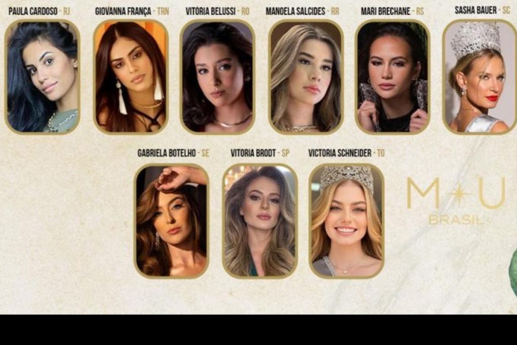 Concorrentes ao Miss Universo Brasil 2023