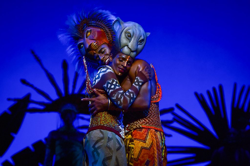 Cena do musical O Rei Leão