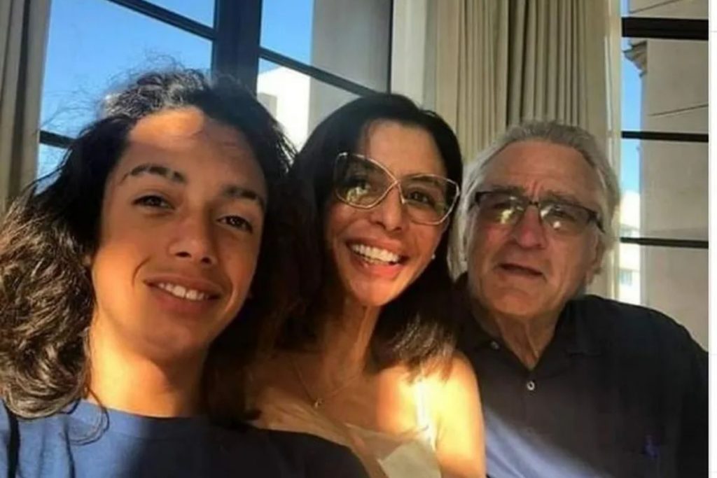 robert de niro com leandro, neto falecido