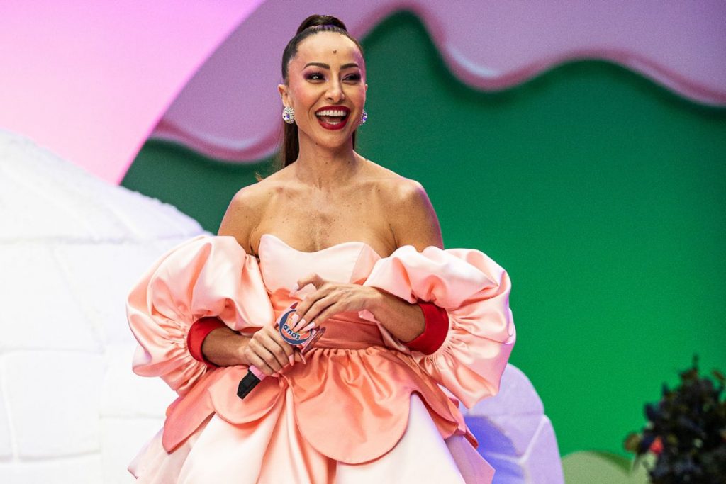 Sabrina Sato no 'Show das Gigantices'