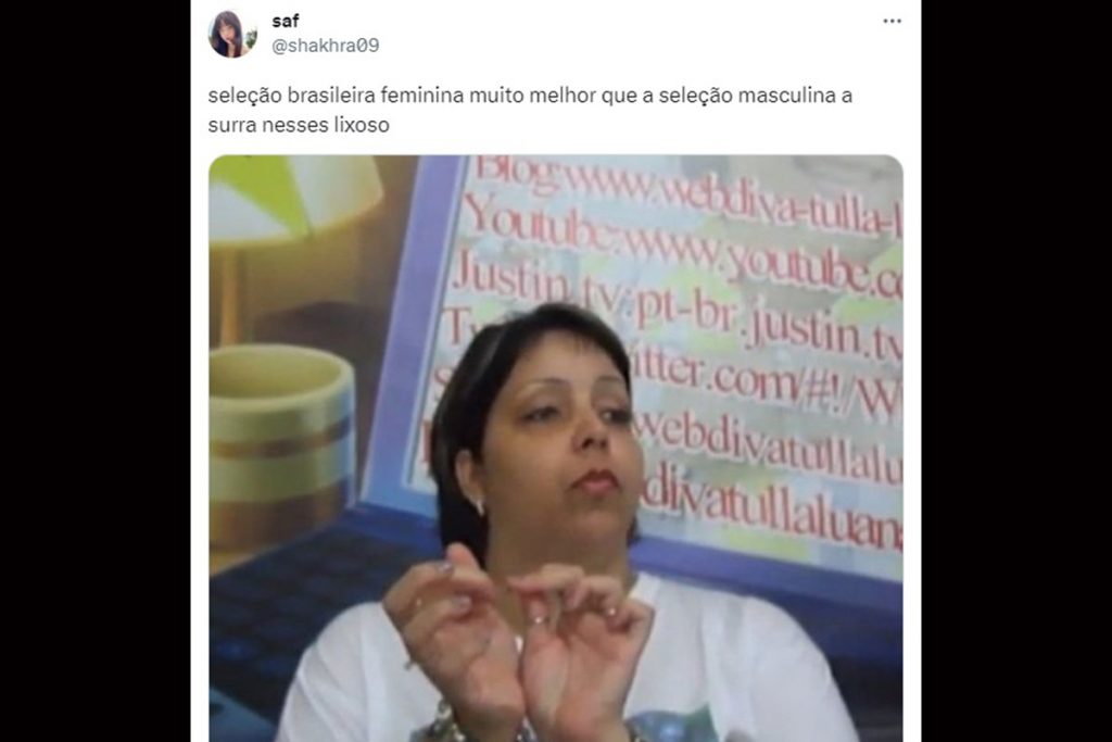 Jogo da Seleção Brasileira foi bastante comentado na web