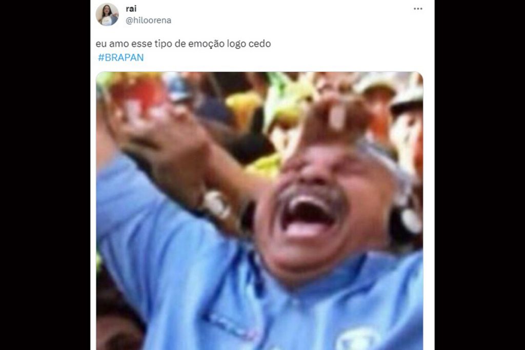 Os torcedores comemoraram muito a vitória do Brasil