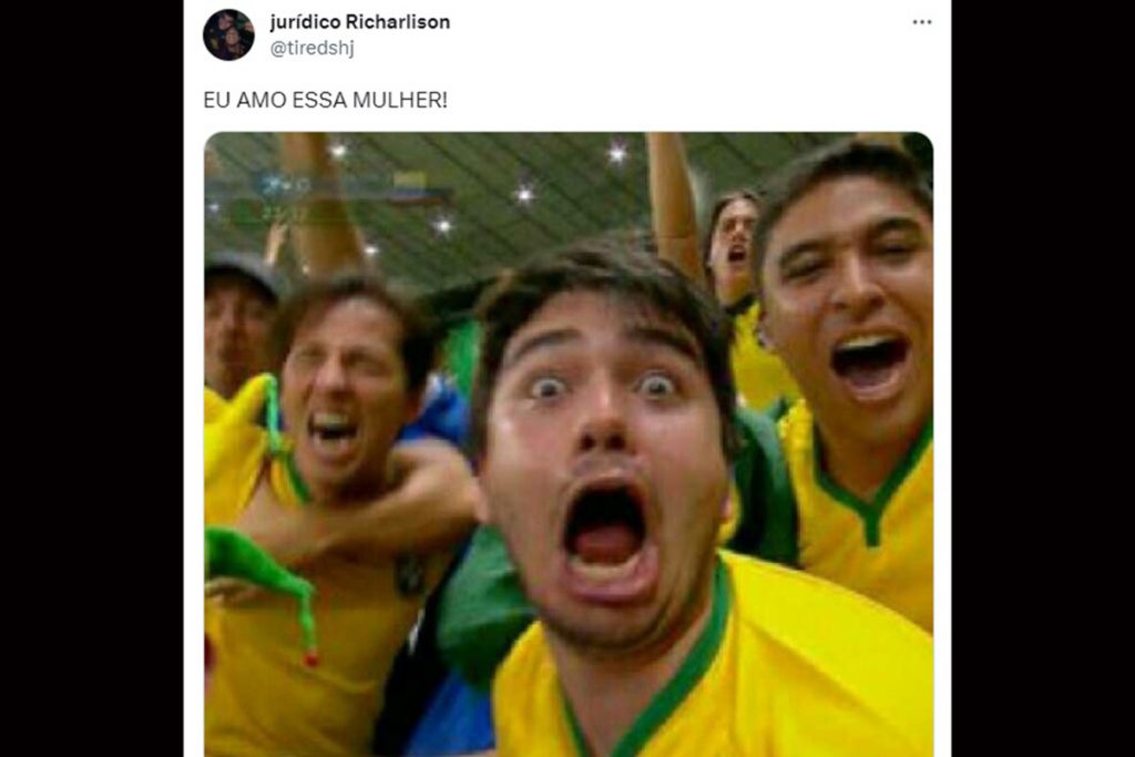 Ary Borges foi ovacionada pelos torcedores