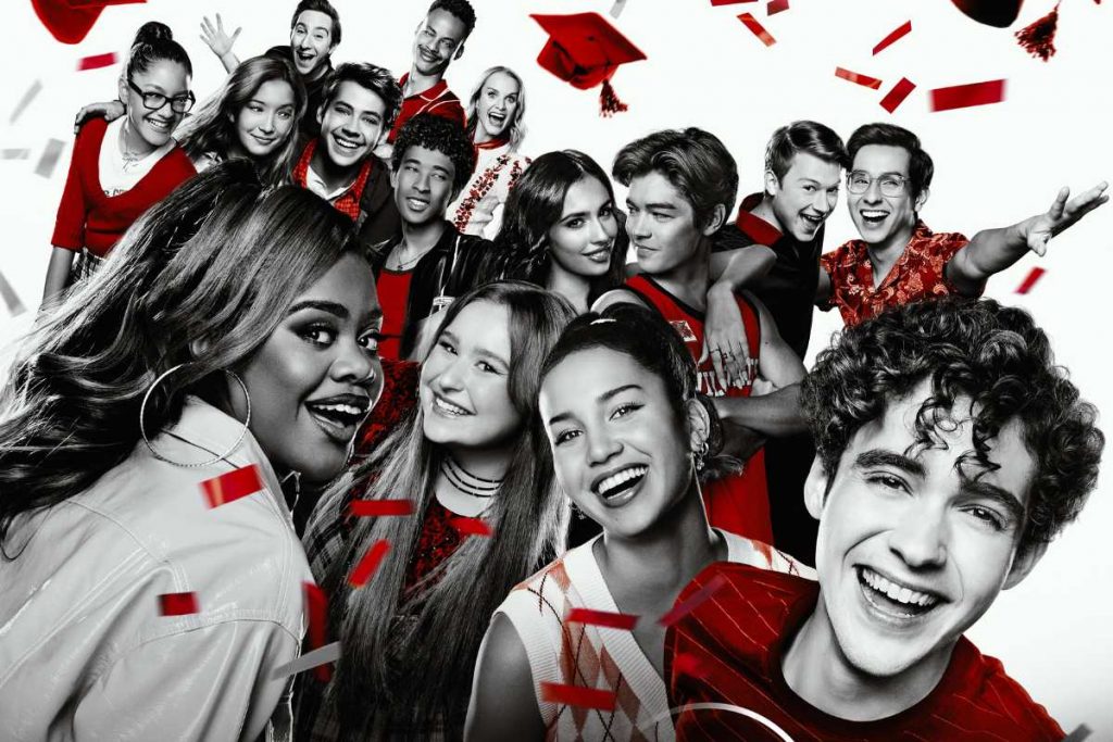 cartaz da quarta e última temporada de high school musical: a série: o musical
