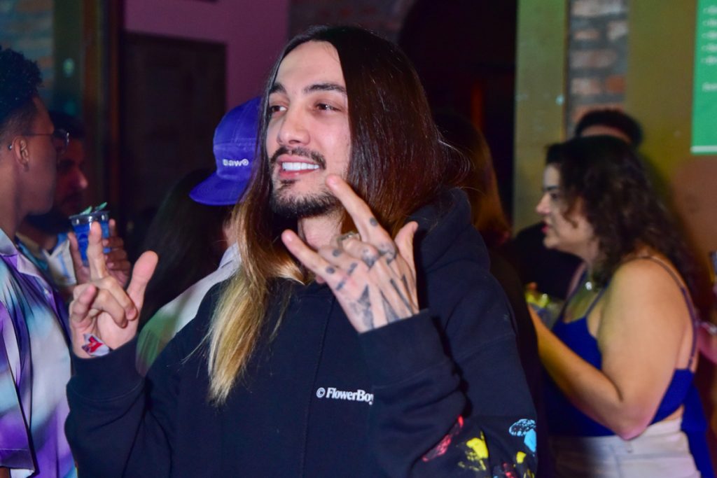 Gee Rocha, do Nx-Zero, curtiu o pocket show