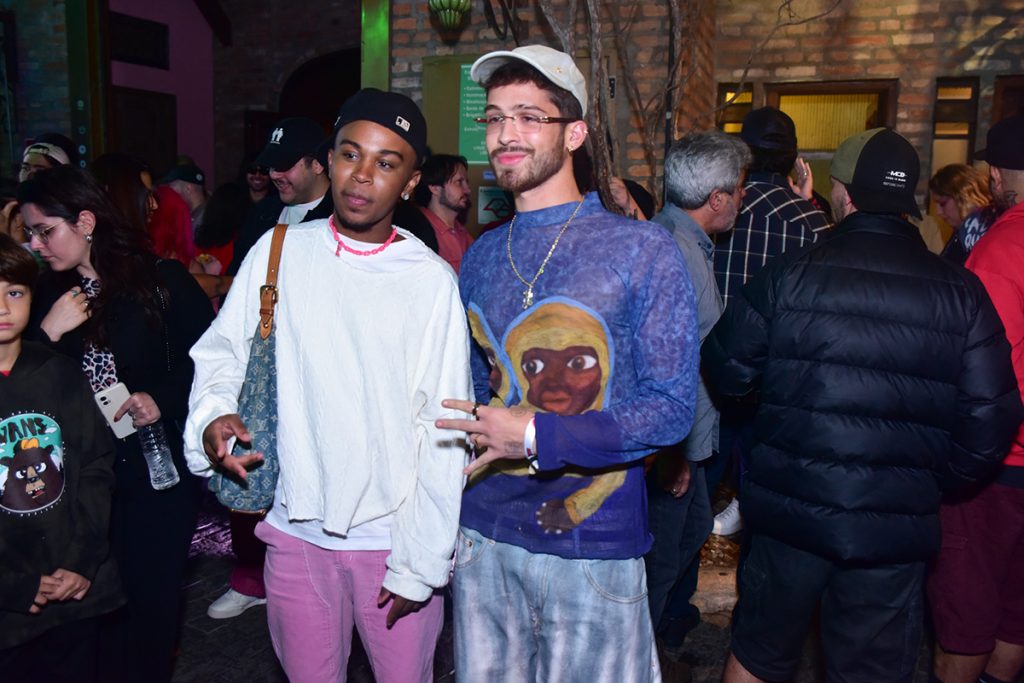 João Guilherme e Jean Paulo Campos posaram juntos