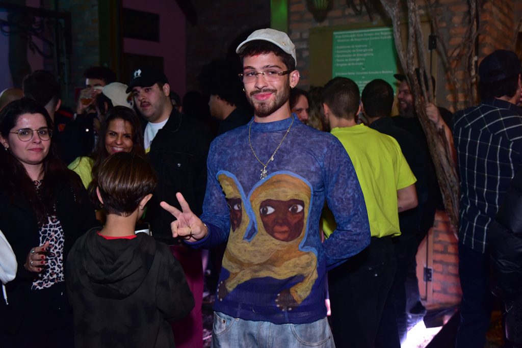 João Guilherme posou para muitas fotos