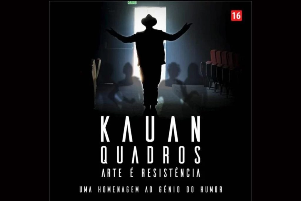 Cartaz da peça de Kauan Quadros