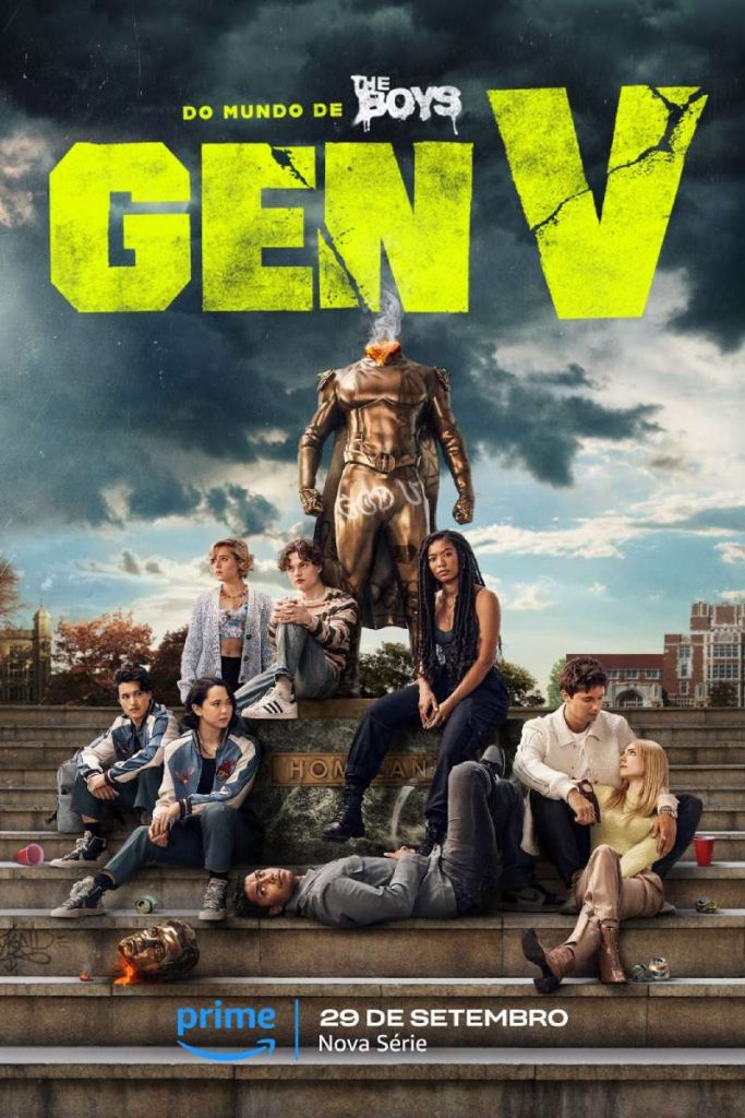 Cartaz de "Gen V", série spin-off de "The Boys"