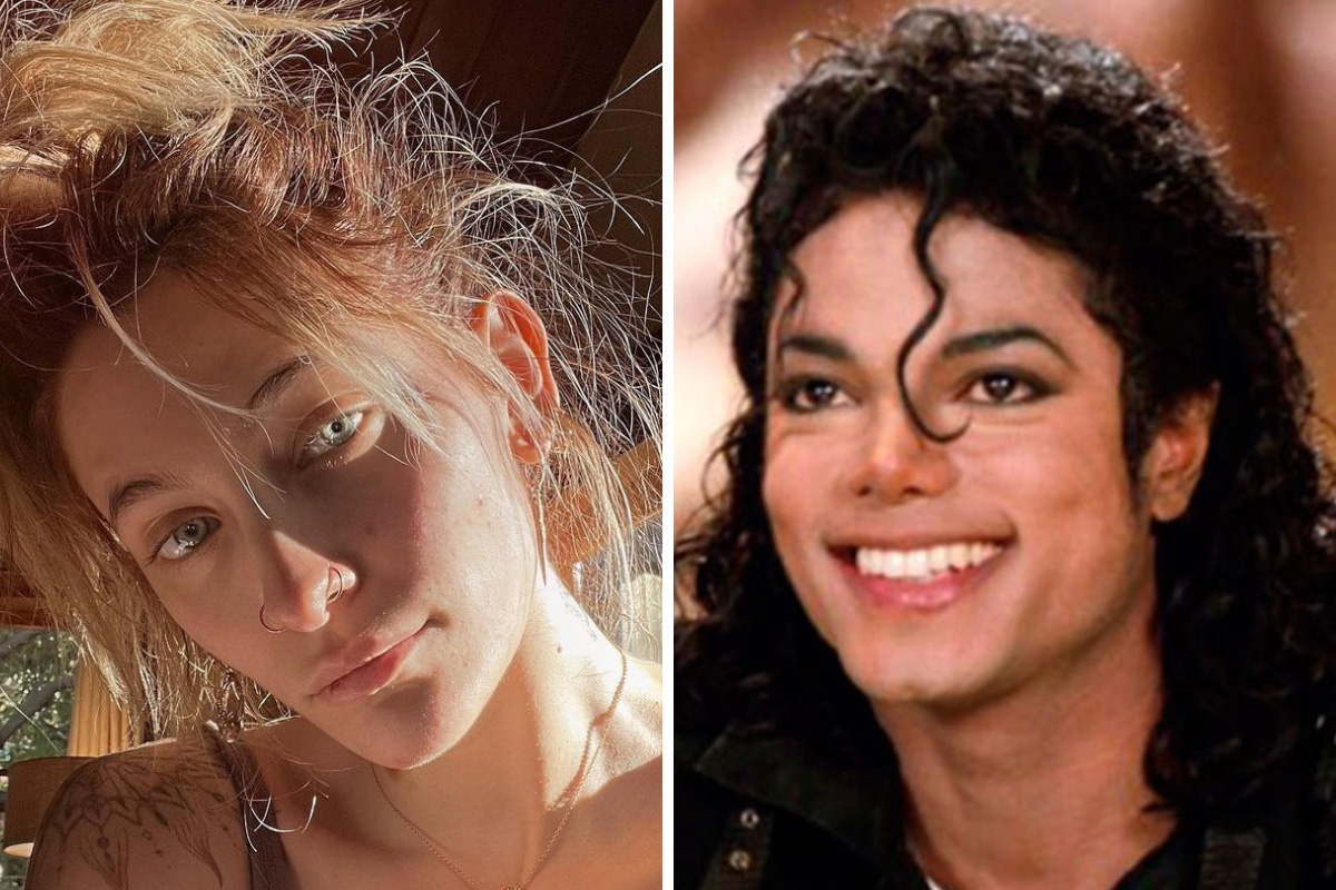Fotomontagem Paris Jackson e Michael Jackson