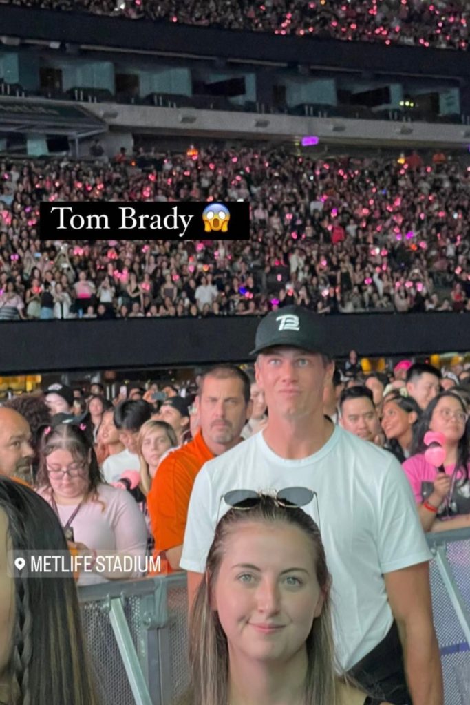 Tom Brady no show do BLAKPINK