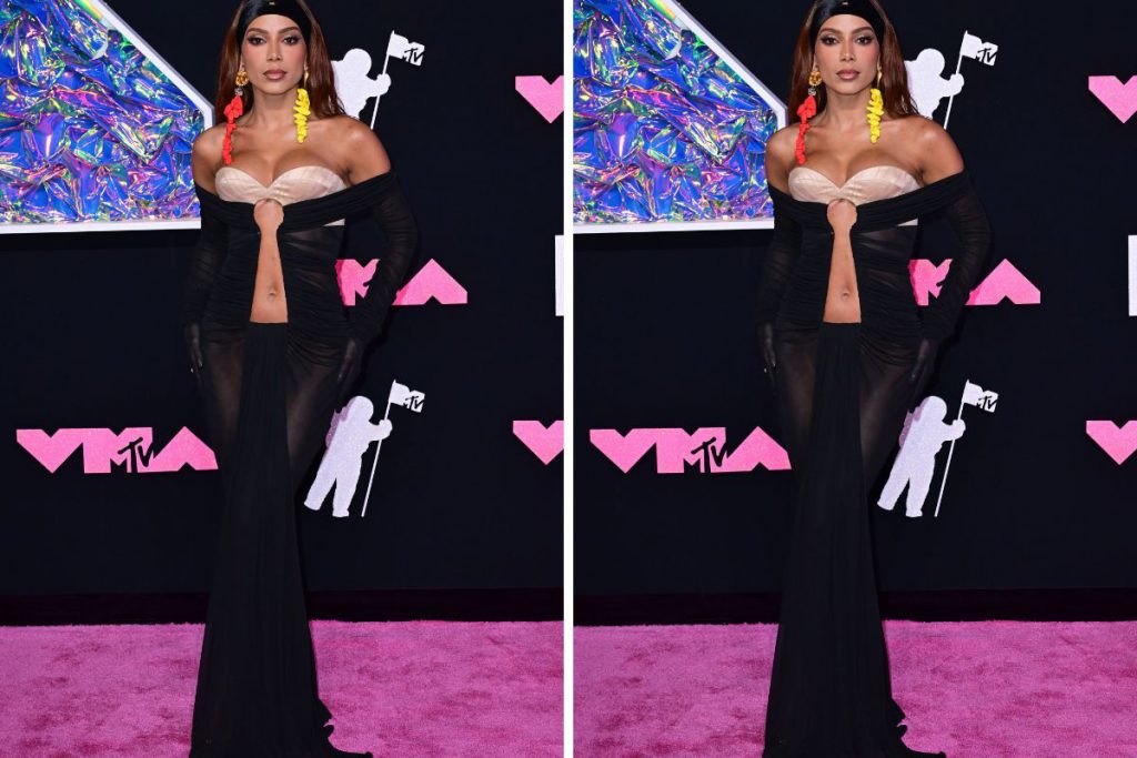 Anitta arrasou no look para o VMA