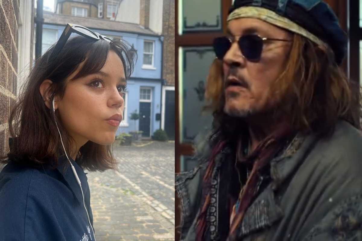 Jenna Ortega, Johnny Depp