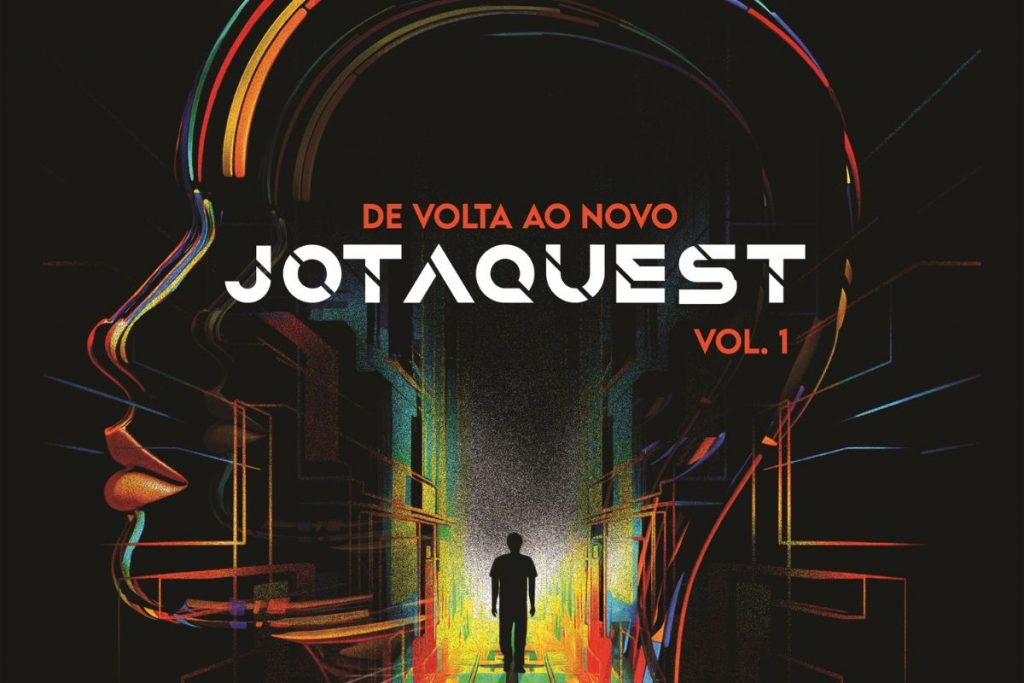 Capa do novo álbum do Jota Quest, 'De Volta ao Novo - Vol. 1'